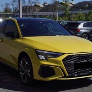 Audi A3 Yellow